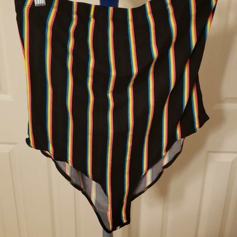 Strapless bodysuit